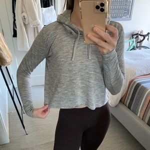 Athleta Cropped Hoodie